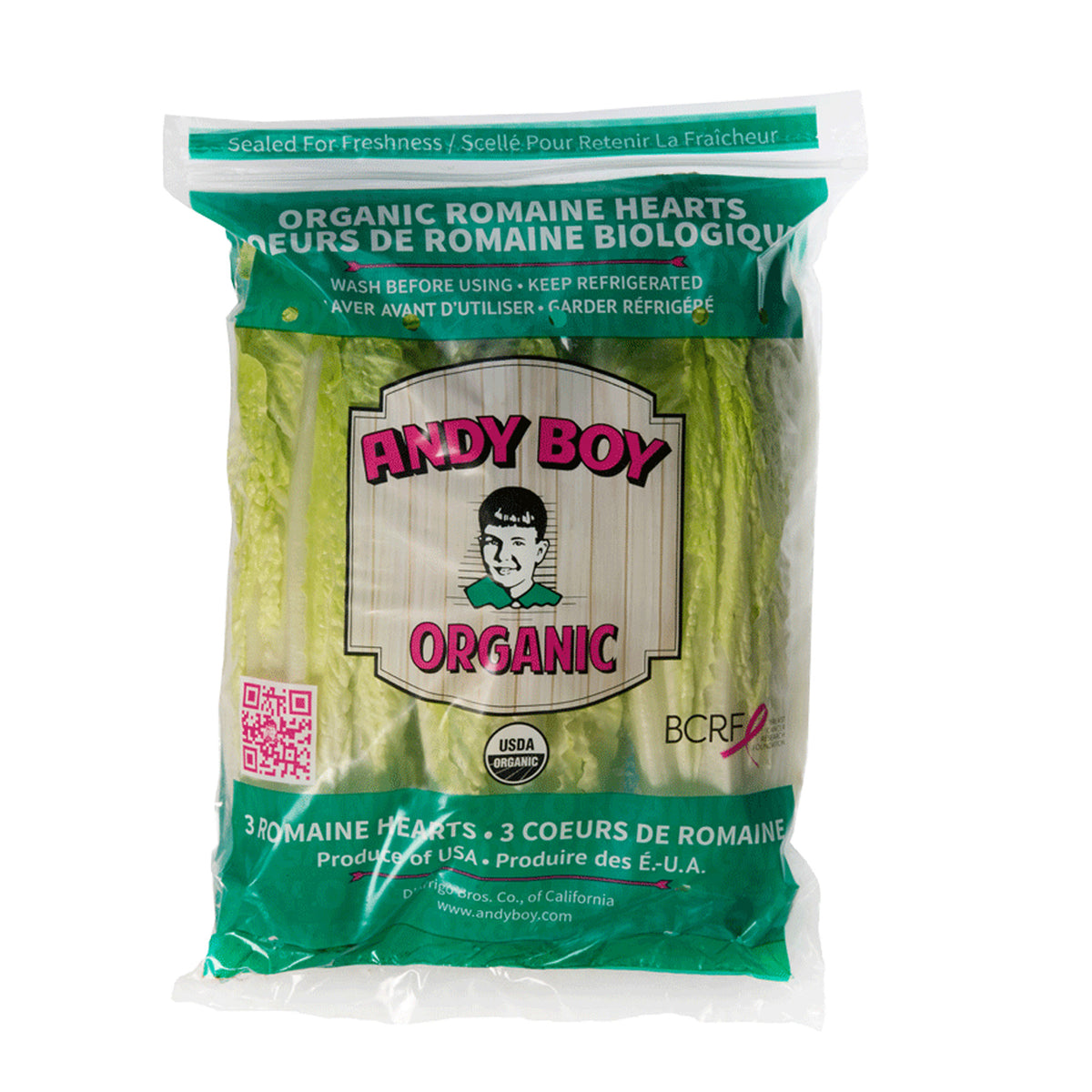 Lettuce Romaine Hearts Organic